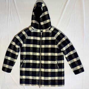 Kith Moore Fleece Lined Parka In Blue - Lightly Worn, Size XL